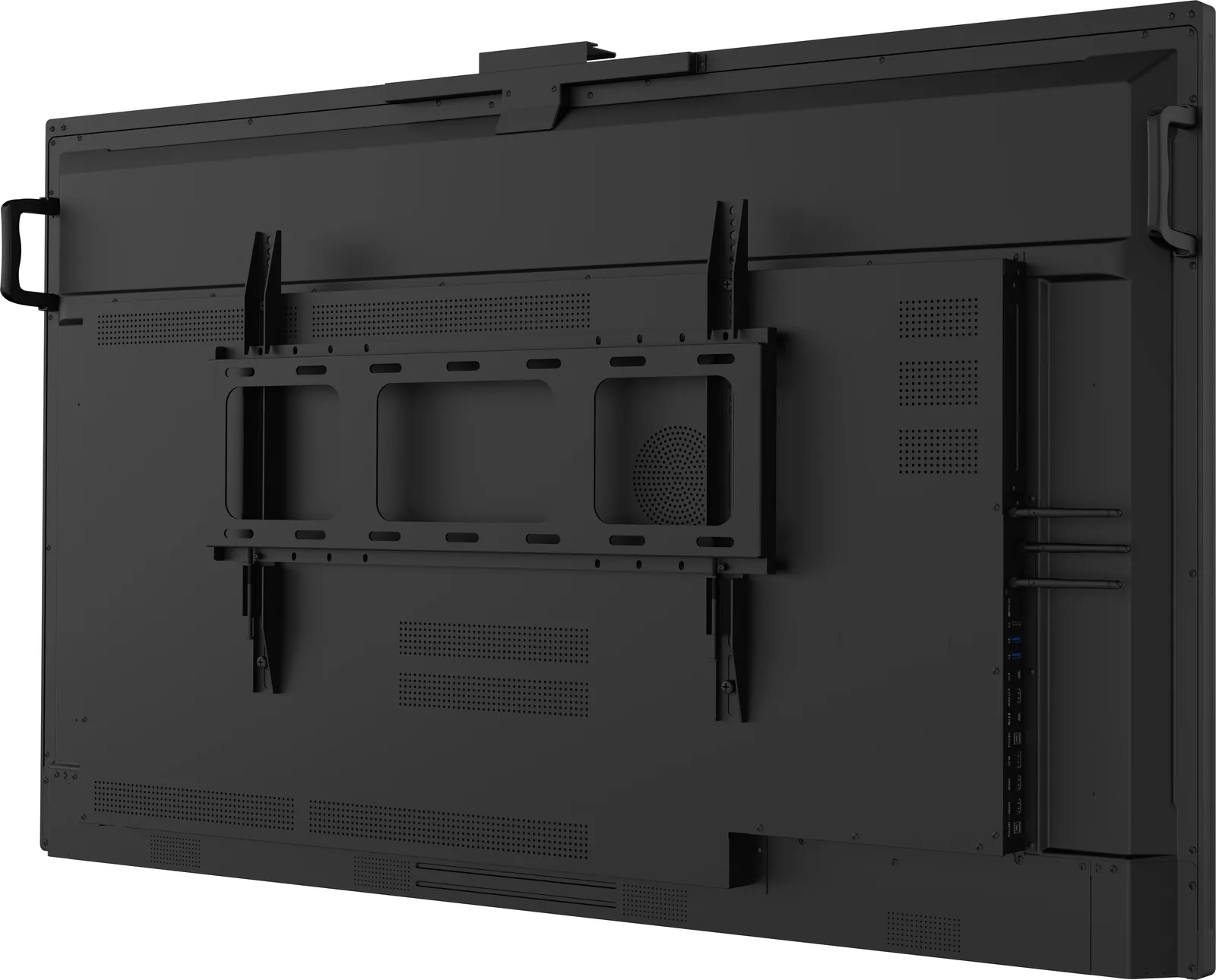 Tył monitora iiyama ProLite TE6515A-B2AG 65 cali z uchwytem ściennym