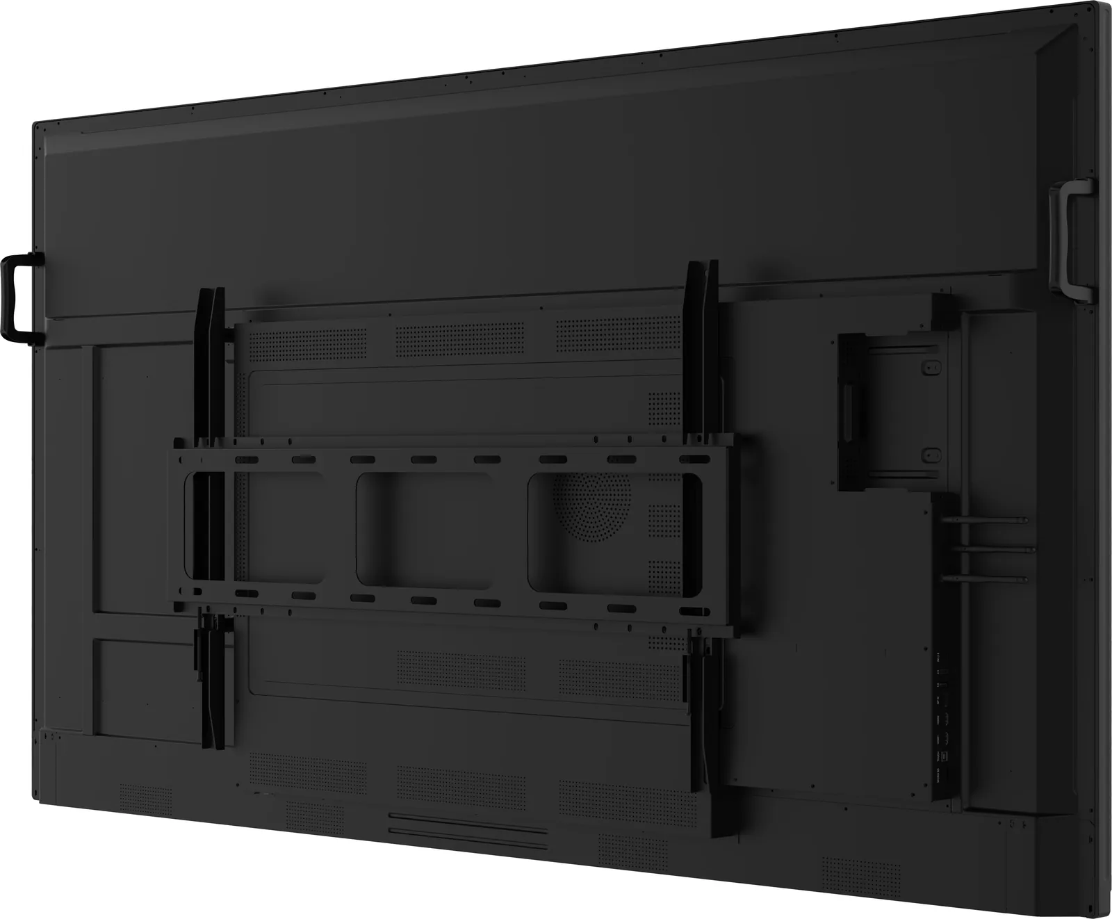 Tył monitora iiyama ProLite TE7513A-B3AG 75 cali z uchwytem ściennym