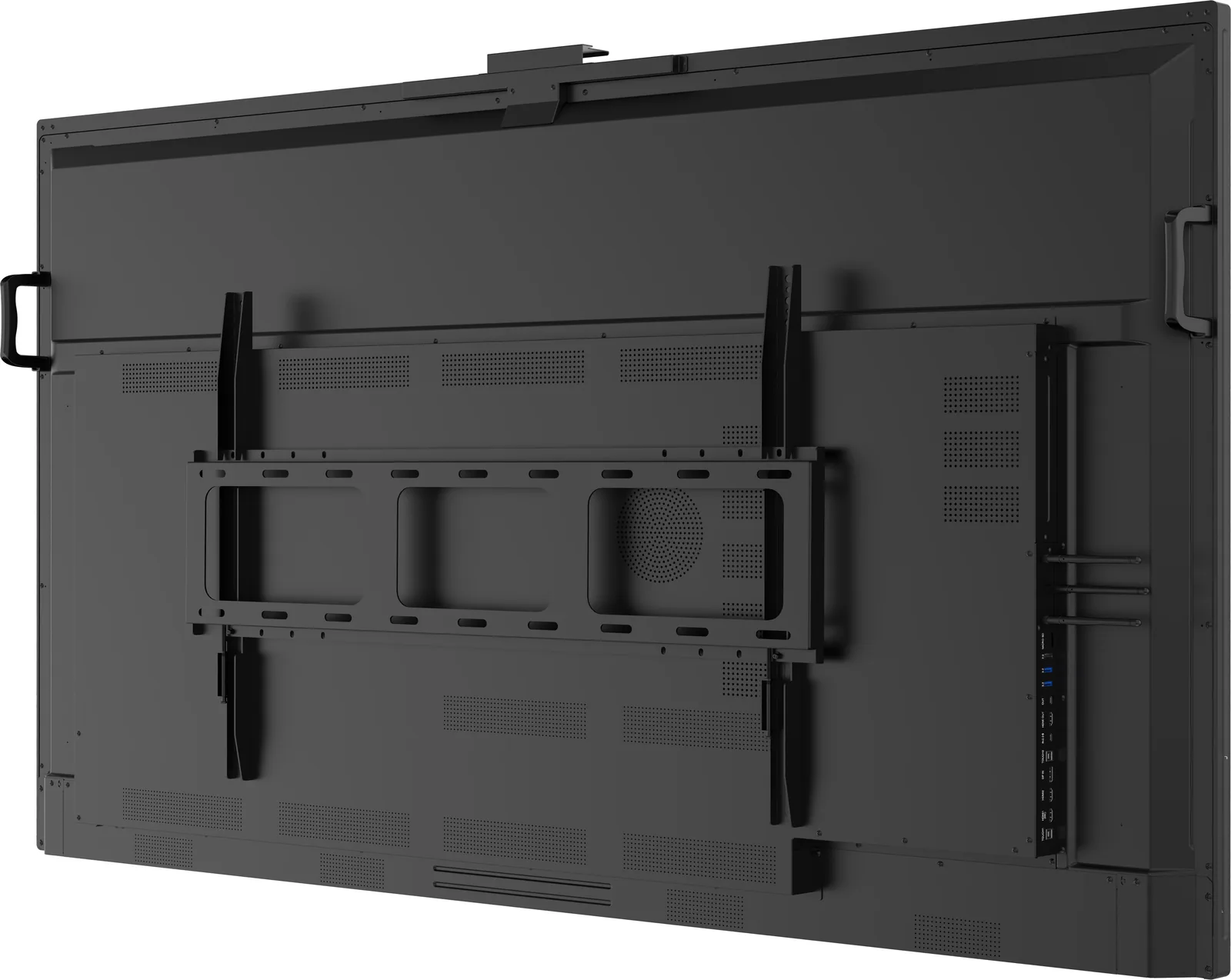 Tył monitora iiyama ProLite TE7515A-B2AG 75 cali z uchwytem ściennym