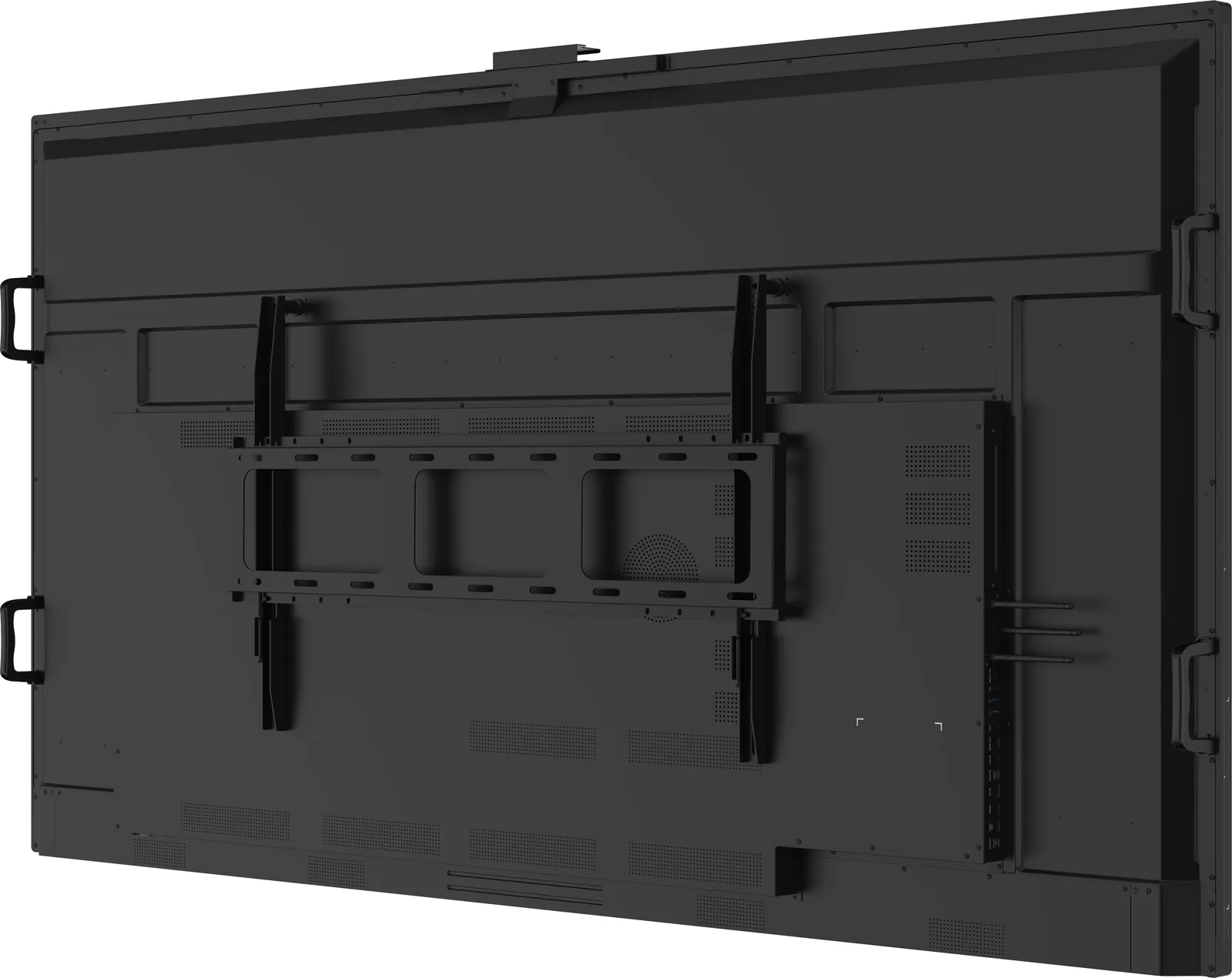Tył monitora iiyama ProLite TE8615A-B2AG 86 cali z uchwytem ściennym